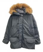 NANGA×waiperナンガ×ワイパー）の古着「別注FIRE RESISTANT N-3Bダウンジャケット（ファイヤ　レシスタント　エヌ　3ビー）」｜ブラック