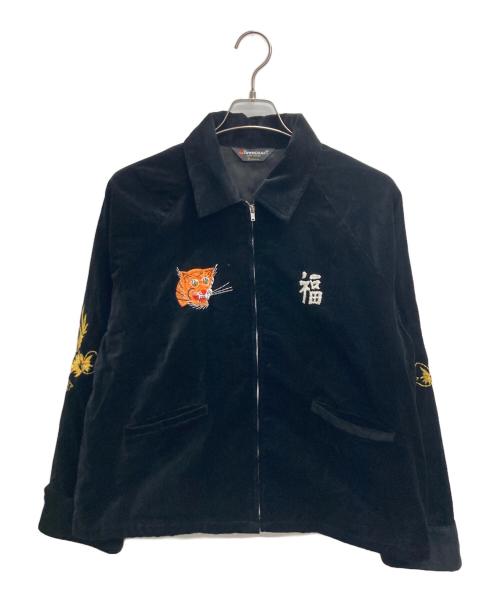 TOWN CRAFT（タウンクラフト）TOWN CRAFT (タウンクラフト) WAIPER (ワイパー) ベトジャン ブラック サイズ:Lの古着・服飾アイテム