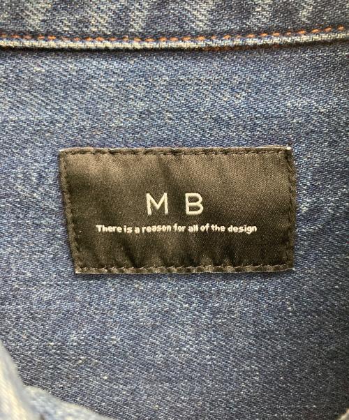 mb（エムビー）MB (エムビー) デニムシャツジャケット インディゴ サイズ:Sの古着・服飾アイテム
