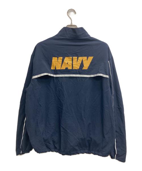 U'S NAVY（アメリカ海軍）U'S NAVY (アメリカ海軍) ランニングジャケット ネイビー サイズ:Ｌの古着・服飾アイテム