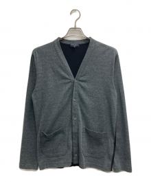COMME des GARCONS HOMME（コムデギャルソン オム）の古着「ニットカーディガン」｜グレー