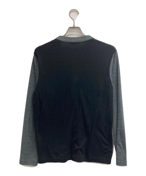 COMME des GARCONS HOMME（コムデギャルソン オム）COMME des GARCONS HOMME (コムデギャルソン オム) ニットカーディガン グレー サイズ:Ｓの古着・服飾アイテム
