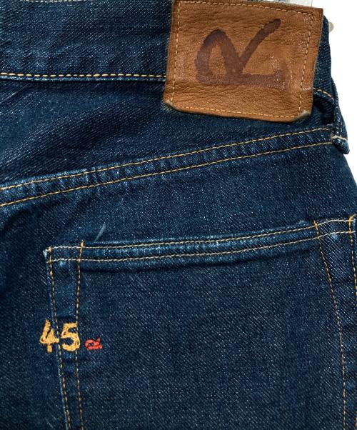 45R（フォーティファイブ・アール）45R (フォーティファイブ・アール) デニムパンツ ネイビー サイズ:SIZE 26の古着・服飾アイテム
