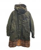 COACH×KAFFE FASSETTコーチ×カフェ・ファセット）の古着「モッズコート」｜グリーン