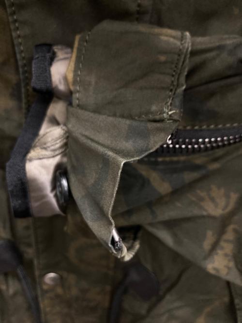 COACH（コーチ）COACH (コーチ) KAFFE FASSETT (カフェ・ファセット) モッズコート グリーン サイズ:48の古着・服飾アイテム