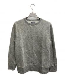 LOOPWHEELER×LOWERCASE KNITWEAR（ループウィラー×ロワーケース ニットウェア）の古着「ウール混ニットスウェット」｜グレー