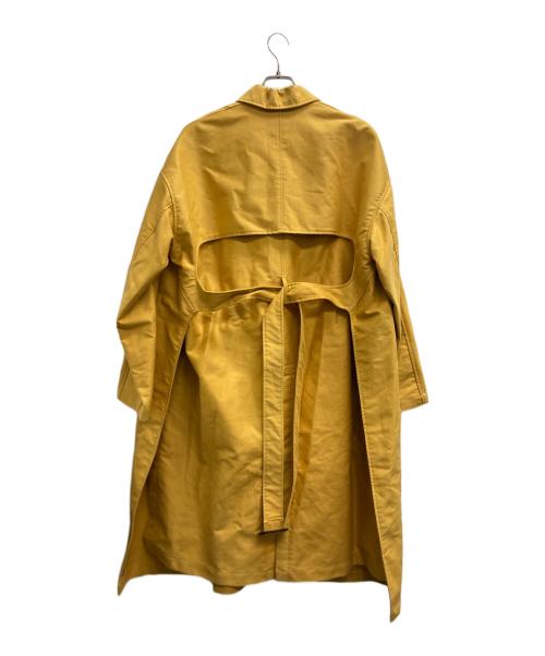 jonnlynx（ジョンリンクス）jonnlynx (ジョンリンクス) モールスキンコート イエロー サイズ:Mの古着・服飾アイテム