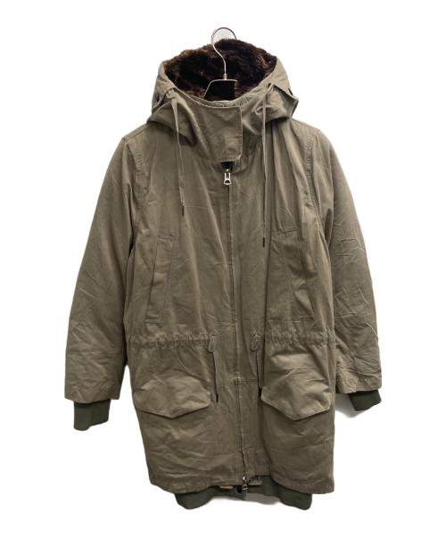 Acne studios（アクネ ストゥディオズ）ACNE STUDIOS (アクネ ストゥディオス) モッズコート オリーブ サイズ:32の古着・服飾アイテム