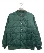 TAIONタイオン）の古着「スポーツクラシック ダウンスタジアムジャンパー」｜グリーン
