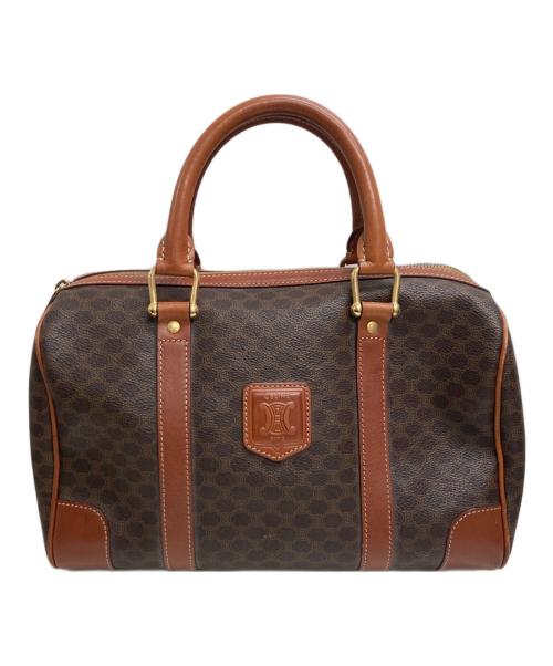 CELINE（セリーヌ）CELINE (セリーヌ) ミニボストンバッグ ブラウンの古着・服飾アイテム