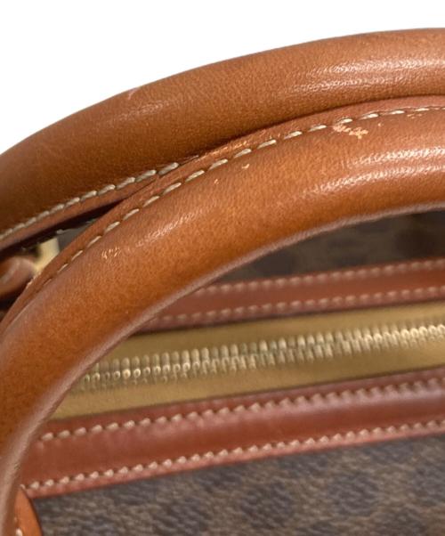 CELINE（セリーヌ）CELINE (セリーヌ) ミニボストンバッグ ブラウンの古着・服飾アイテム