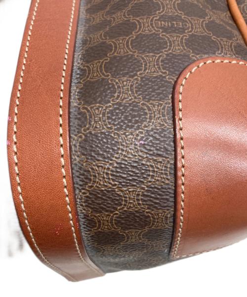 CELINE（セリーヌ）CELINE (セリーヌ) ミニボストンバッグ ブラウンの古着・服飾アイテム