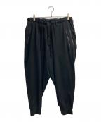 Y's BANG ON!ワイズバングオン！）の古着「サルエルジョガーパンツ」｜ブラック
