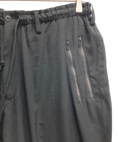 Y's BANG ON!（ワイズバングオン！）Y's BANG ON! (ワイズバングオン！) サルエルジョガーパンツ ブラック サイズ:２の古着・服飾アイテム