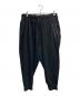 Y's BANG ON!（ワイズバングオン！）の古着「サルエルジョガーパンツ」｜ブラック