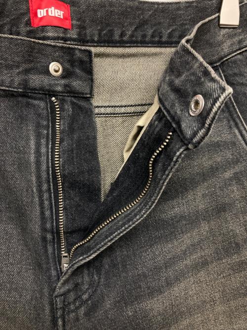 order（オーダー）order (オーダー) Loose denim pants vintage BLACK サイズ:Mの古着・服飾アイテム