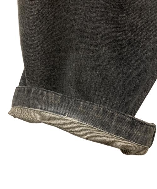 order（オーダー）order (オーダー) Loose denim pants vintage BLACK サイズ:Mの古着・服飾アイテム