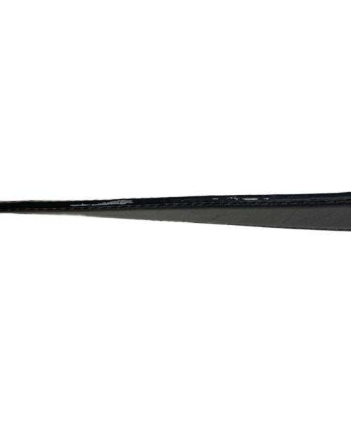 GUCCI（グッチ）GUCCI (グッチ) レザーベルト ブラックの古着・服飾アイテム