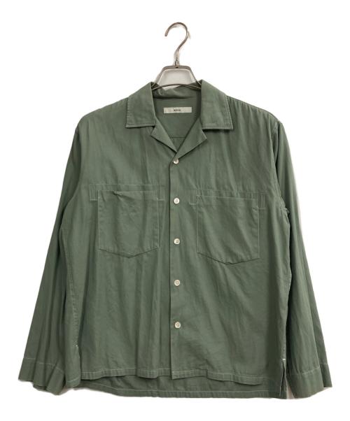 salvy;（サヴィー）salvy; (サヴィー) ハイツイステッドコットン オーバーシャツ カーキ サイズ:2の古着・服飾アイテム