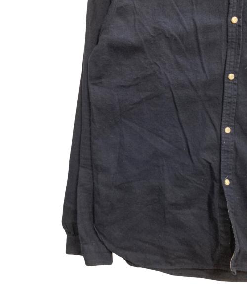 OLD JOE & Co.（オールドジョー）OLD JOE & Co. (オールドジョー) STUD BAND COLLAR SHIRTS ネイビー サイズ:161/2の古着・服飾アイテム