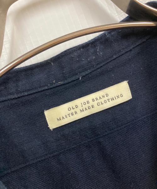 OLD JOE & Co.（オールドジョー）OLD JOE & Co. (オールドジョー) STUD BAND COLLAR SHIRTS ネイビー サイズ:161/2の古着・服飾アイテム