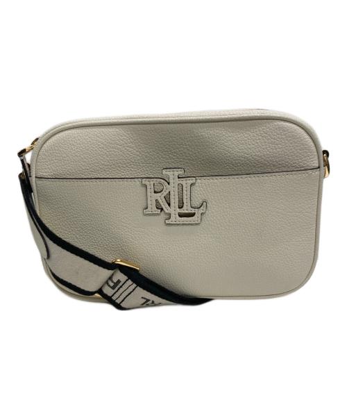 LAUREN RALPH LAUREN（ローレンラルフローレン）LAUREN RALPH LAUREN (ローレンラルフローレン) ショルダーバッグ アイボリーの古着・服飾アイテム
