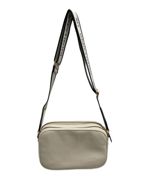 LAUREN RALPH LAUREN（ローレンラルフローレン）LAUREN RALPH LAUREN (ローレンラルフローレン) ショルダーバッグ アイボリーの古着・服飾アイテム