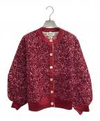 HOUGAホウガ）の古着「kitri cardigan（キトリ　カーディガン）」｜レッド