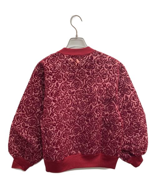 HOUGA（ホウガ）HOUGA (ホウガ) kitri cardigan（キトリ　カーディガン） レッド サイズ:表記無の古着・服飾アイテム