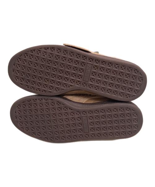 PUMA（プーマ）PUMA (プーマ) X-girl (エックスガール) ローカットスニーカー ベージュ サイズ:24.5の古着・服飾アイテム