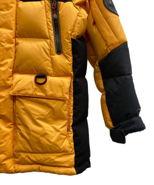 THE NORTH FACE（ザ ノース フェイス）THE NORTH FACE (ザ ノース フェイス) ASGARD PARKA SUMMIT SERIES 700 イエロー サイズ:85の古着・服飾アイテム