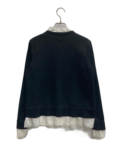 UNITED ARROWS（ユナイテッドアローズ）UNITED ARROWS (ユナイテッドアローズ) 25AW 4way シフォンカーディガン ブラック サイズ:表記無し（実寸サイズをご参照下さい）の古着・服飾アイテム