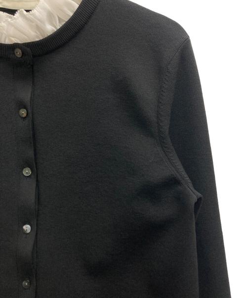 UNITED ARROWS（ユナイテッドアローズ）UNITED ARROWS (ユナイテッドアローズ) 25AW 4way シフォンカーディガン ブラック サイズ:表記無し（実寸サイズをご参照下さい）の古着・服飾アイテム