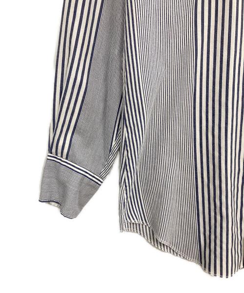 H BAR C（エイチバーシー）H BAR C (エイチバーシー) 70s ウエスタンシャツ ホワイト×ネイビー サイズ:34の古着・服飾アイテム