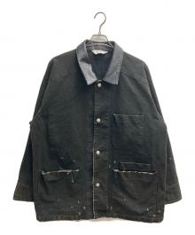 ANCELLM（アンセルム）の古着「DUCK COVERALL JACKET」｜ブラック