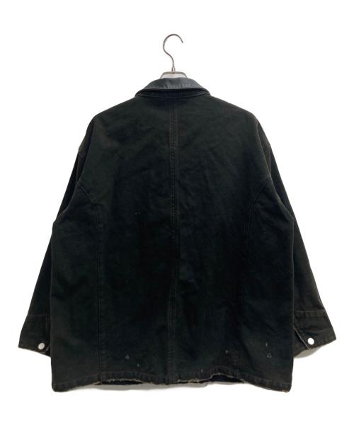 ANCELLM（アンセルム）ANCELLM (アンセルム) DUCK COVERALL JACKET ブラック サイズ:0Sの古着・服飾アイテム