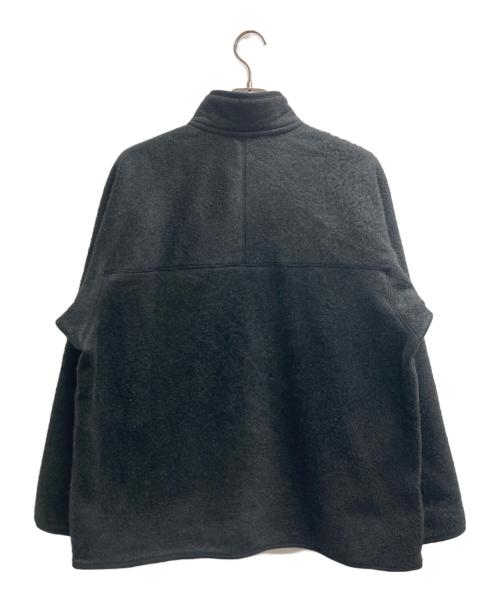 BLURHMS（ブラームス）BLURHMS (ブラームス) Pe/Silk Fleece ZIP Jacket ダークグレー サイズ:3の古着・服飾アイテム