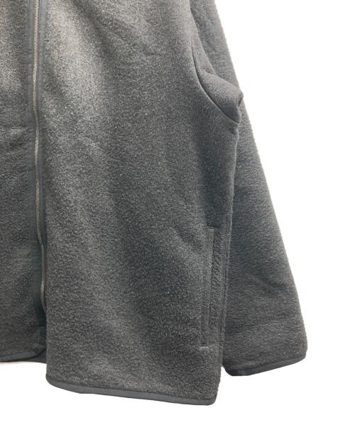 BLURHMS（ブラームス）BLURHMS (ブラームス) Pe/Silk Fleece ZIP Jacket ダークグレー サイズ:3の古着・服飾アイテム