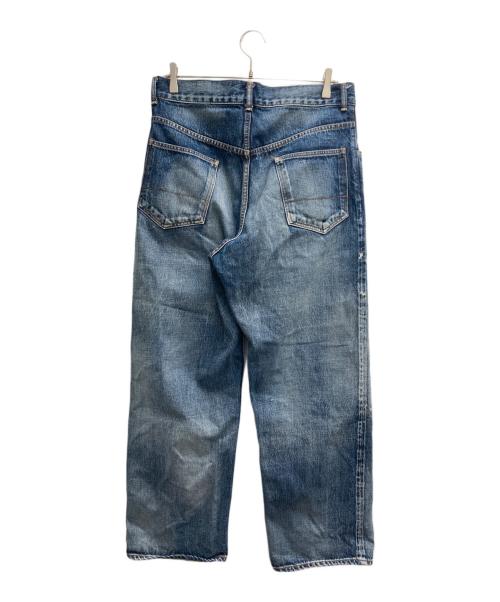 ANCELLM（アンセルム）ANCELLM (アンセルム) 15th anniversary SELVEDGE DENIM STRAIGHT 5P PANTS スカイブルー サイズ:2の古着・服飾アイテム