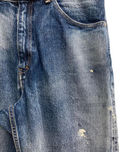 ANCELLM（アンセルム）ANCELLM (アンセルム) 15th anniversary SELVEDGE DENIM STRAIGHT 5P PANTS スカイブルー サイズ:2の古着・服飾アイテム