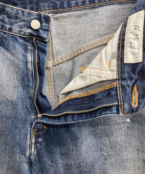 ANCELLM（アンセルム）ANCELLM (アンセルム) 15th anniversary SELVEDGE DENIM STRAIGHT 5P PANTS スカイブルー サイズ:2の古着・服飾アイテム