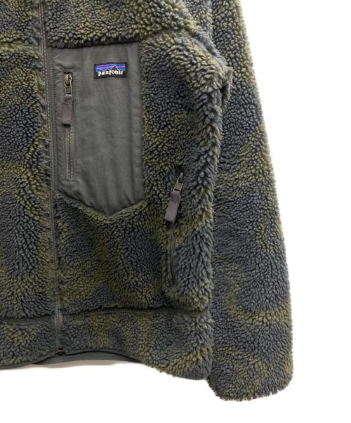 Patagonia（パタゴニア）Patagonia (パタゴニア) Classic Retro-X Jacket  波模様 グリーン サイズ:Sの古着・服飾アイテム