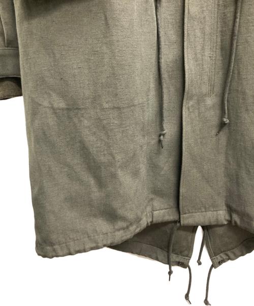 MARKA（マーカ）MARKA (マーカ) MODS PARKA WOOL LINEN BACK SATIN オリーブ サイズ:1の古着・服飾アイテム