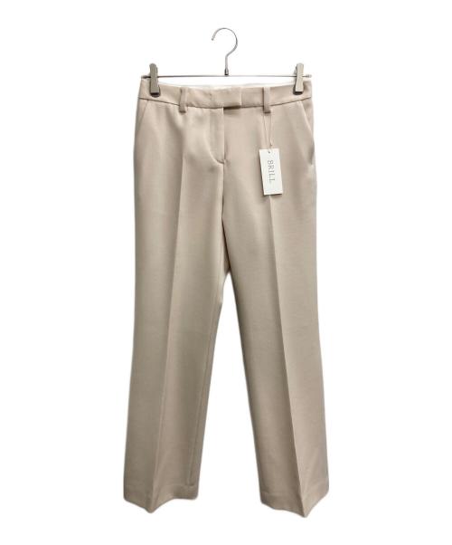 BRILL（ブリル）BRILL (ブリル) センタープレスパンツ ホワイト サイズ:36の古着・服飾アイテム