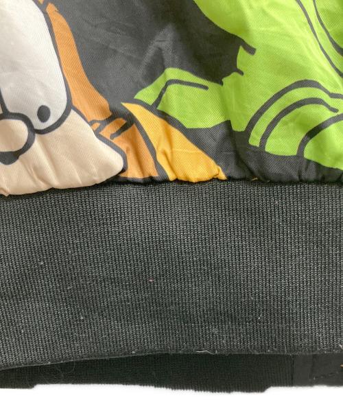 MEMBERS ONLY（メンバーズオンリー）MEMBERS ONLY (メンバーズオンリー) NICKELODEON (ニコロデオン) ボンバージャケット ブラック サイズ:Lの古着・服飾アイテム