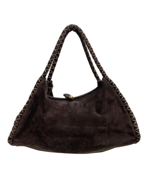 BALLY（バリー）BALLY (バリー) スエードバッグ ブラウンの古着・服飾アイテム