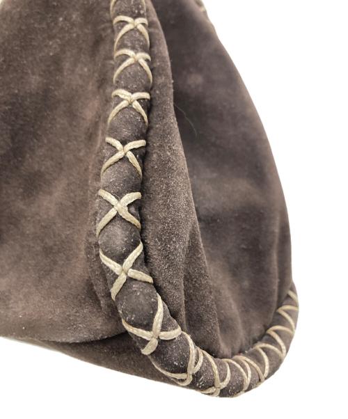 BALLY（バリー）BALLY (バリー) スエードバッグ ブラウンの古着・服飾アイテム