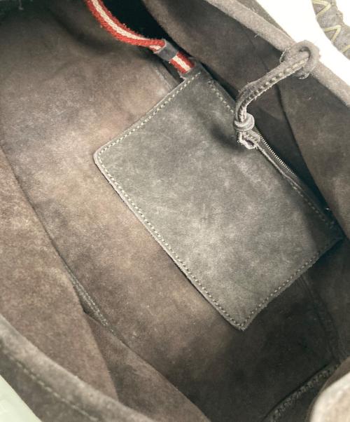 BALLY（バリー）BALLY (バリー) スエードバッグ ブラウンの古着・服飾アイテム