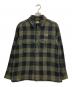 TES（テス）の古着「CALIFORNIA CHECK SHIRT JACKET」｜オリーブ