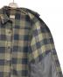 中古・古着 TES (テス) CALIFORNIA CHECK SHIRT JACKET オリーブ サイズ:LARGE：5000円